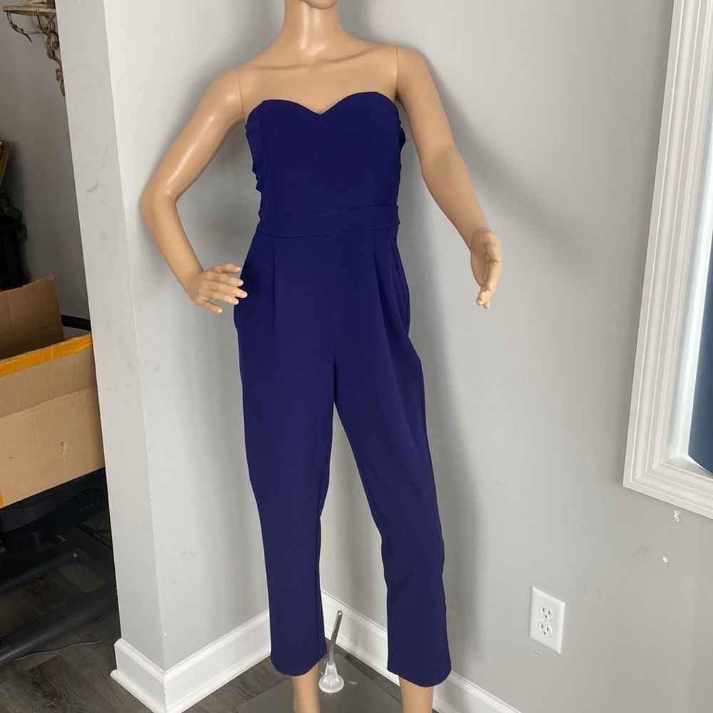 Express size for women’s purple sleeveless romper